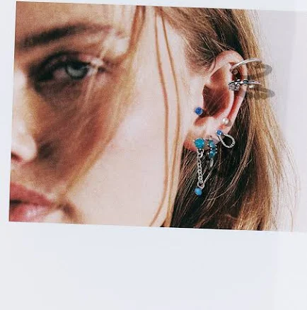 Free People Teeny Tiny Mega Stud Earring Set