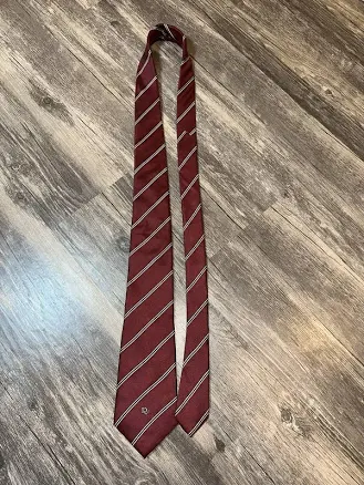 DIOR Men's Striped Oblique Silk Tie