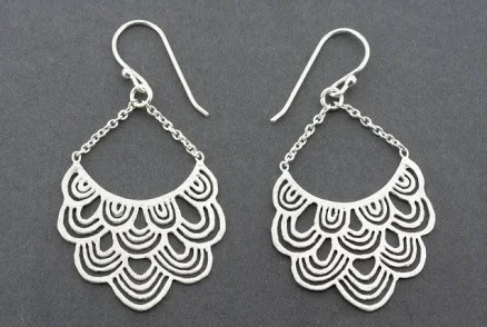 Farah earring - sterling silver
