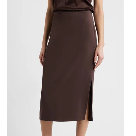 Nordstrom Crepe Midi Pencil Skirt