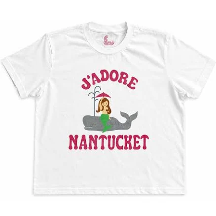 Erica Wilson J'adore Le Vineyard Mermaid Tee