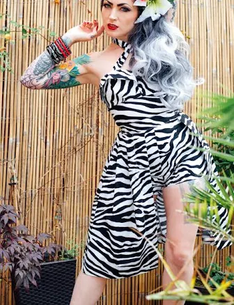Zebra Playsuit Set