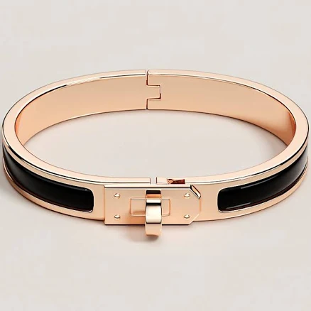 Hermès Women's Mini Clic Kelly Enamel Bracelet