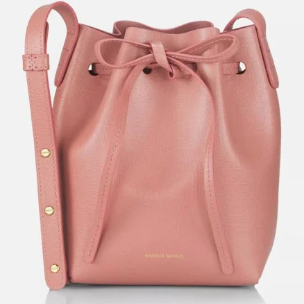Mansur Gavriel Women's Mini Mini Saffiano Leather Bucket Bag