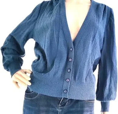 Lucia West Germany 1940s Dralon Wool Cardigan