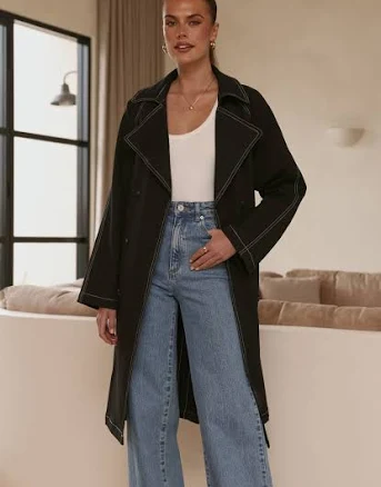 billy J Women's Cora Trench Coat