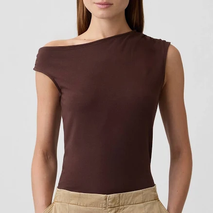 Gap Women's Off-Shoulder Stretch Jersey Top