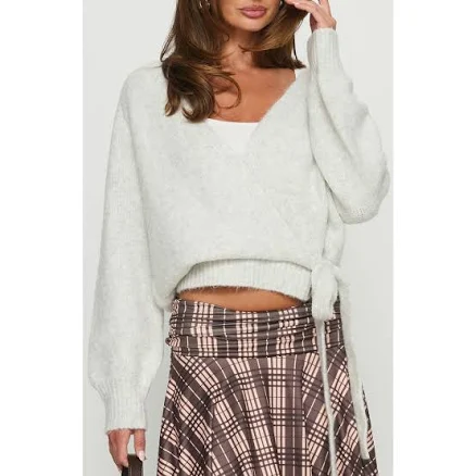 Princess Polly Daelan Wrap Cardigan