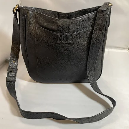 LAUREN Ralph Lauren Women's Pebbled Leather Cameryn Crossbody Purse
