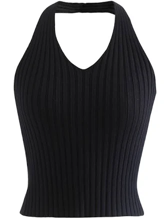 Halter Neck Crop Top