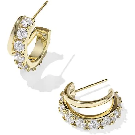 Kendra Scott Livy Huggie Earrings
