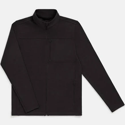 Merino Wool Full-Zip Ponte Jacket
