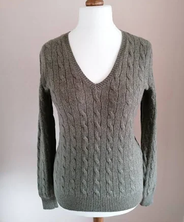 Polo Ralph Lauren Women's wool cashmere cable knit sweater