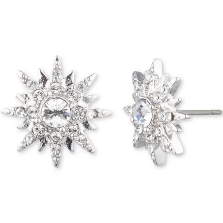 Givenchy Crystal Star Cluster Stud Earrings