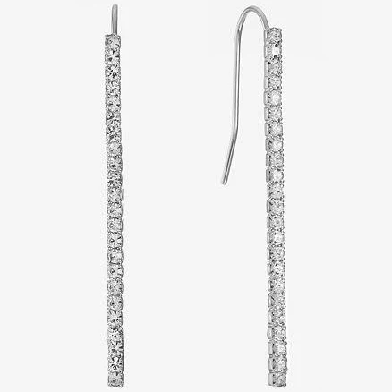 Monet Jewelry Women's Crystal Drop Earrings