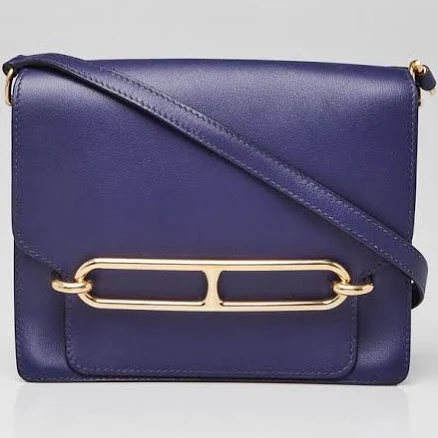 Hermès 23 Roulis Leather Shoulder Bag