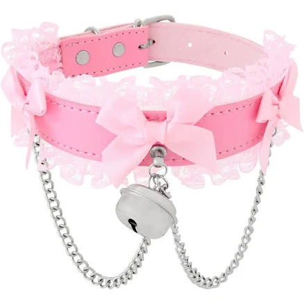 Spencer's Bow Charm Chain Choker Necklace
