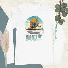 Margate: Lucy the Elephant Unisex Long Sleeve Tee