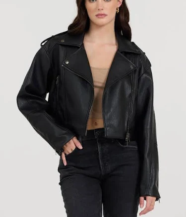 Leather Moto Jacket