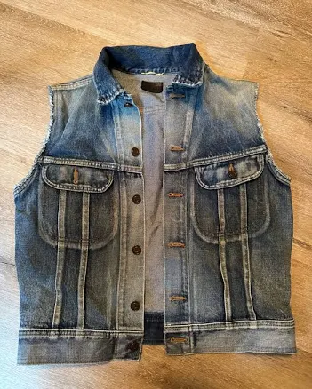 Ysl Denim Vest