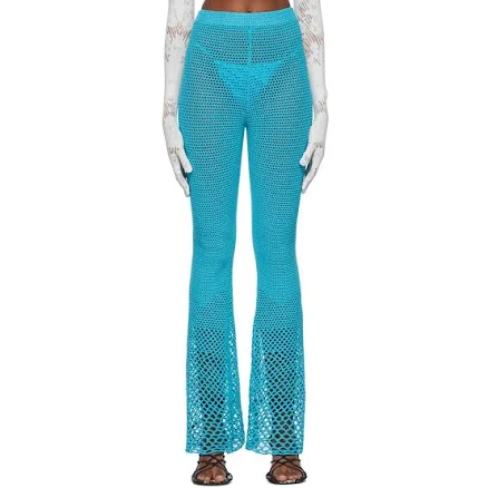 Isa Boulder SSENSE Exclusive Blue Lounge Pants