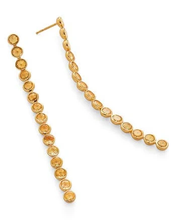 Monica Vinader x Kate Young 18ct Gold-Plated Vermeil Silver Lemon Quartz
