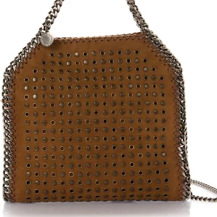 Stella McCartney Falabella Studded Suede Mini Bag