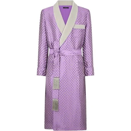 Geometric Jacquard Robe