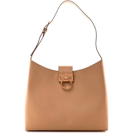 Salvatore Ferragamo Women's Trifolio Calf Leather Shoulder Bag