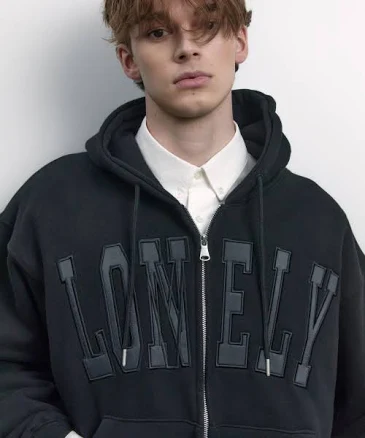 NOHANT Lonely/LOVELY HOODIE Zip-Up