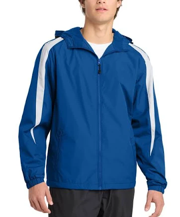 Sport-Tek Men's Fleece-Lined Colorblock Jacket