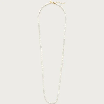 J.Crew Women's Pearl Chain Necklace