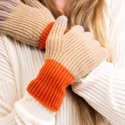 Colorblock Gloves