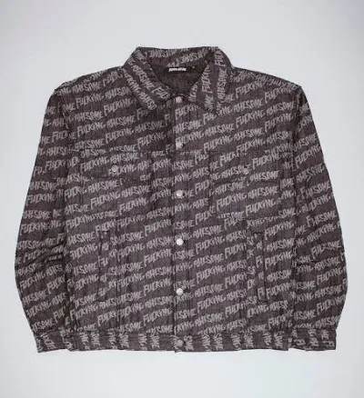 Herringbone Oversized Work Jacket