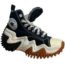 Converse Run Star Motion High Top Black White Chunky Platform Sneakers WOMENS 6