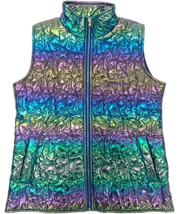 Metallic Quilted Vest
