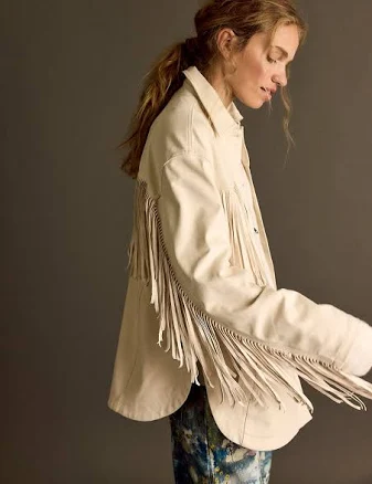 Free People Jackets & Coats Free People We The Free Fringe Out Vegan Suede Jacket Cherry Mahogany Med Nwt