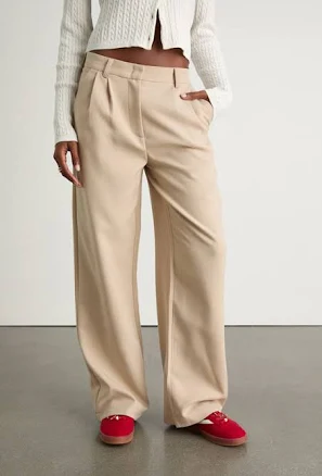 Lulus Tailored Wide-Leg Trousers