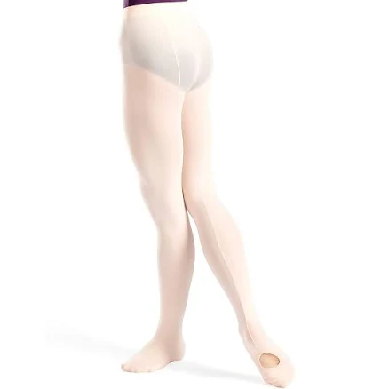 So Danca Mesh Seamed Convertible Tights