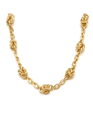 Metal Rose Choker