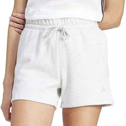 Women's adidas Essentials Feel Cozy Small Logo Shorts