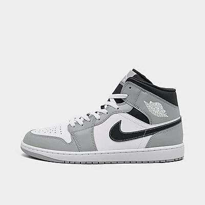 Men's Air Jordan 1 Mid 'Light Smoke Grey