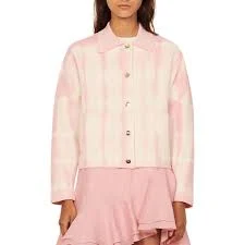 [30% extra off] Sandro Emmery Smiley Short Tie-Dye Coatigan