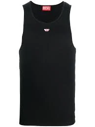 Diesel T-Lifty-D logo-embroidered tank top | XL