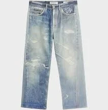 OUR LEGACY Men's Third Cut Trompe l'Oeil Straight Leg