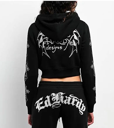 Ed Hardy Crosses Rhinestone