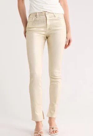 Simkhai Women's Rae High-Rise Ankle Skinny Jeans