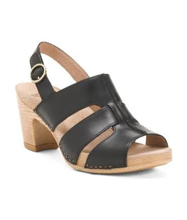 Tatiana Women's Leather Heeled Sandals