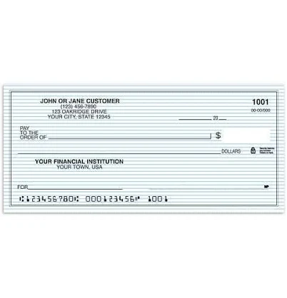 Blue Secure Checks