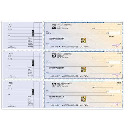High Security General Purpose 3 To Page Checks